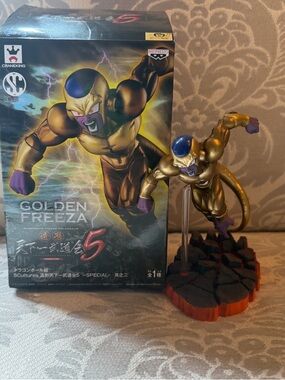 Bandai Dragon Ball Super Golden Freeza Zokei Tenka Ichi Budokai From Japan